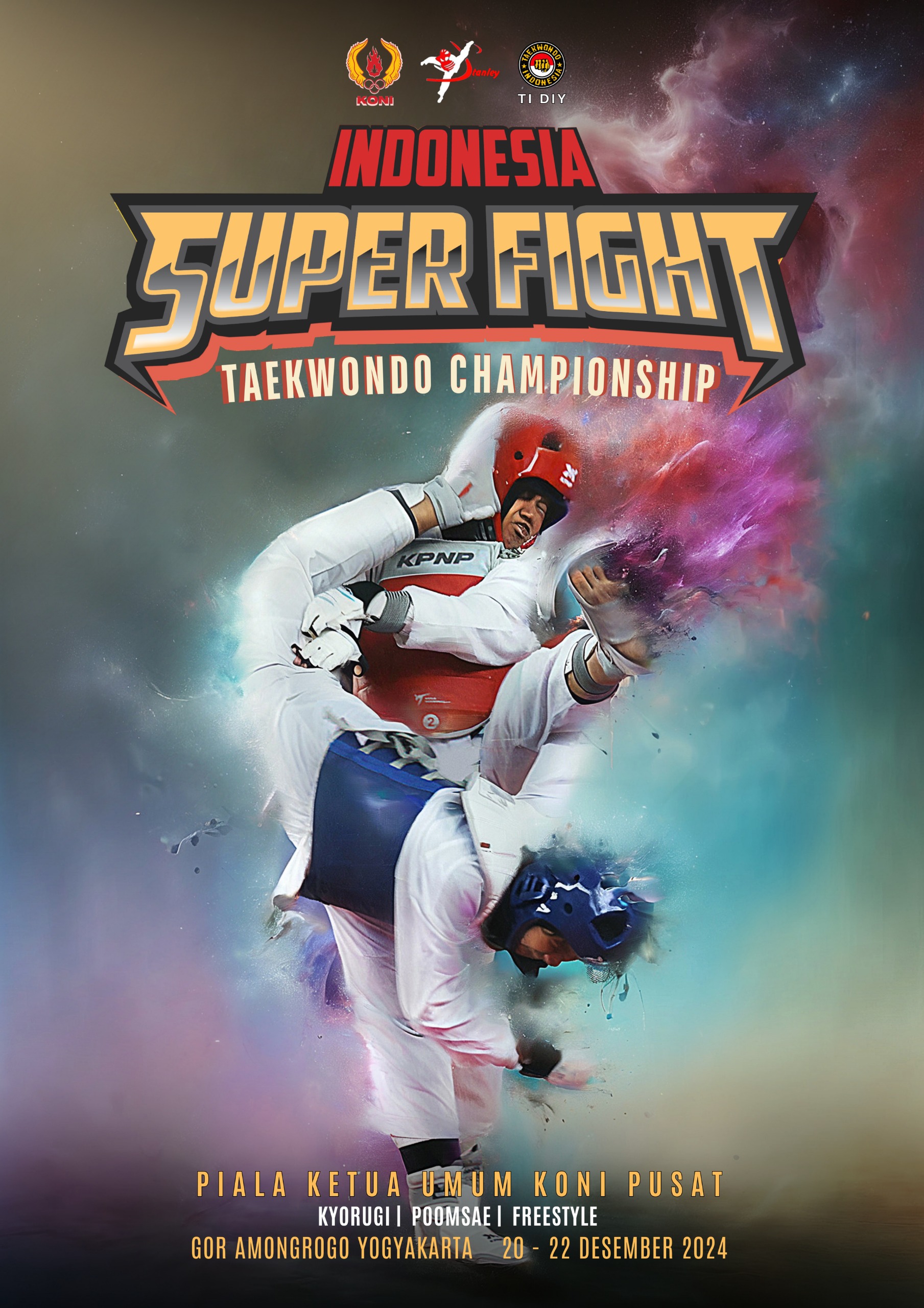 Kejuaraan Indonesia Super Fight Taekwondo Championship 2 Tahun 2024 Stanley Sport ti-plntc.com